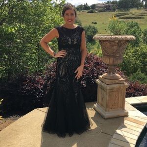 Rickie Freeman for Teri Jon Beaded Gown Size 8